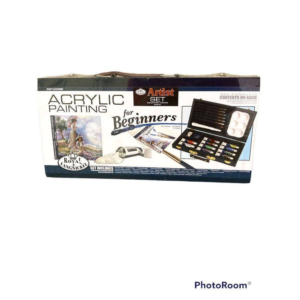 Royal & Langnickel Acrylic Painting Artist Set For Beginners NEW SEALED BOX